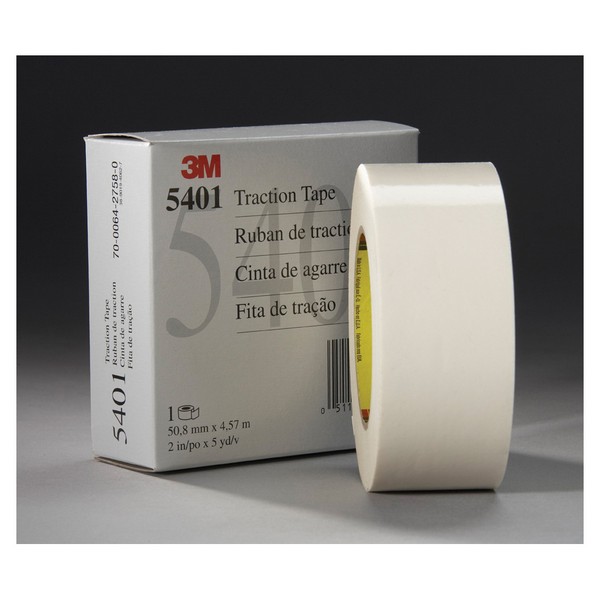 Traction Tape, 33 m Length, 100 mm Width, 9.3 mil Thickness, Tan, Silicon Adhesive, Fiberglass Reinforced Silicon Backing, 12 in-oz Adhesion Strength, 220 in-lb Tensile Strength, 300 °F Maximum Operating