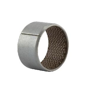 Journal Bearing, Split Seam, Series: CJS, 1-1/2 in Bore, 1.656 in OD, 1 in Width, Woven PTFE Fabric Groove/Plug, 57000 lb Load, -200 to 300 °F, 10000 psi Maximum, 35 sfpm Maximum Velocity, 50000 Maximum PV, Carbon Steel Bearing, Zinc Plated