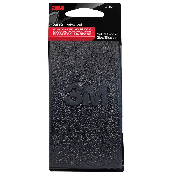 Black Sanding Block, 42 Inch Overall Width, Clip-On Attachment