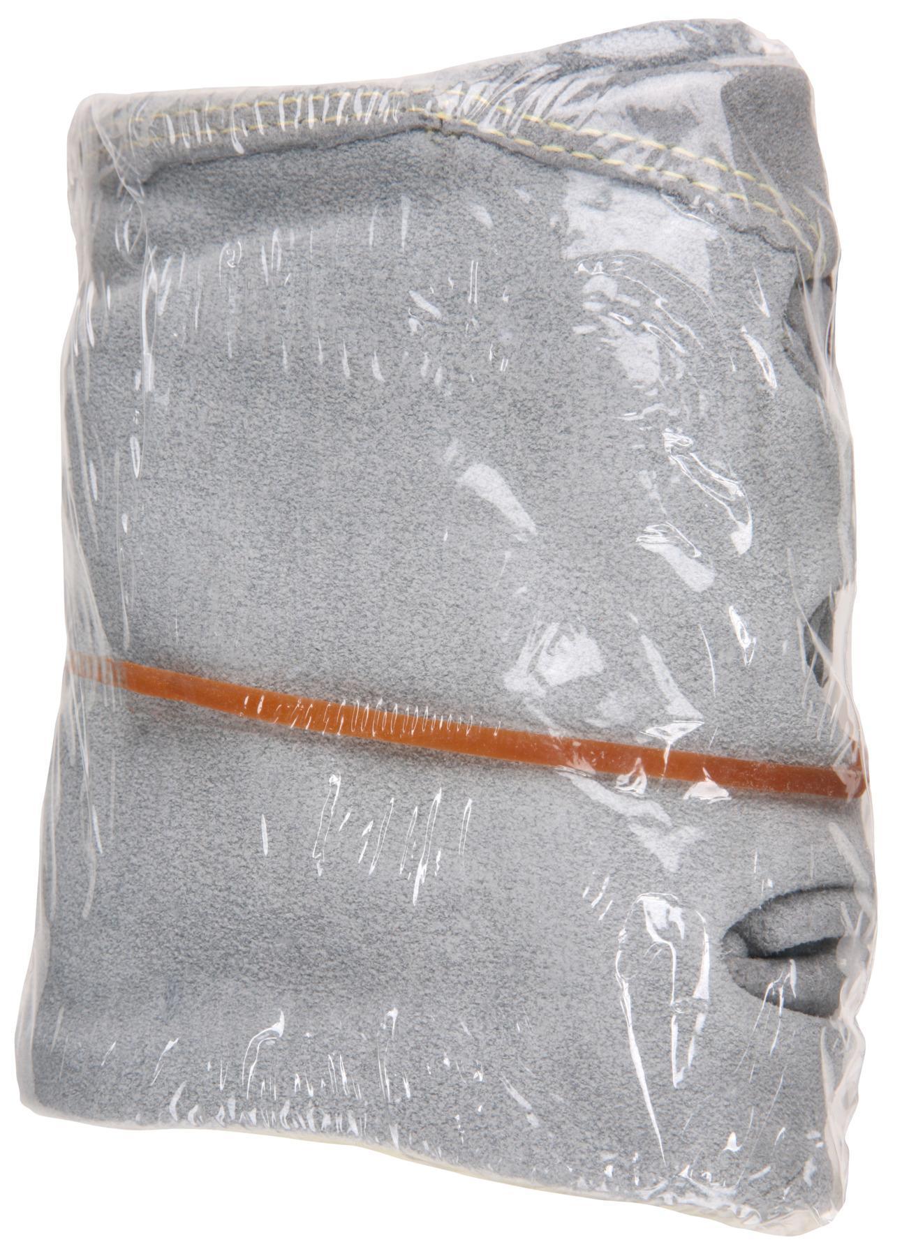 Gloves, General Purpose, Series: Sidekick®, Split Leather Palm, Grey, Wing Thumb Style, Safety Cuff