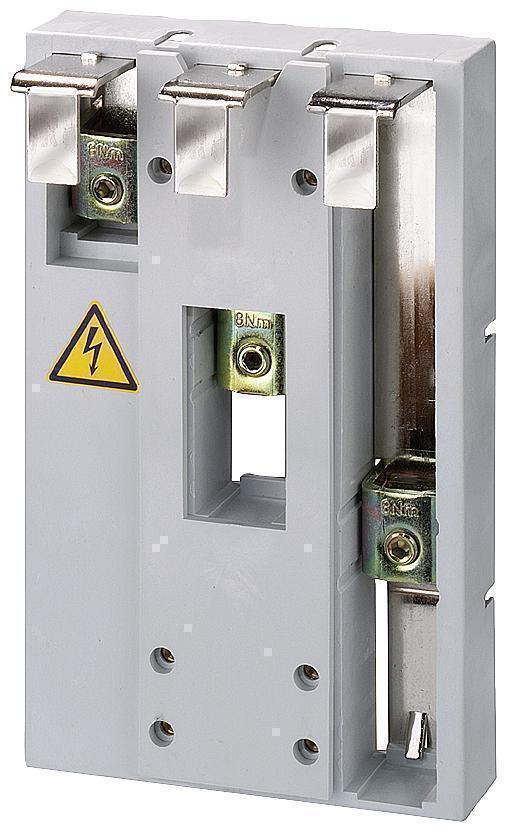 Busbar Adapter, For Use With: 3VL1/2 Circuit Breaker, 690 VAC, 160 A, 40 °C Specifications, 4.685 in L x 7.559 in W x 2.992 in W Dimensions