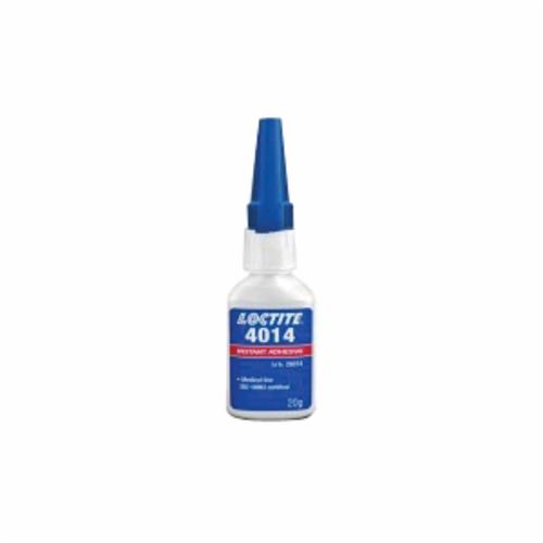 Instant Adhesive, 1-Part General Purpose Very Low Viscosity, Series: Prism® 4014™, Bottle Container, 1 lb Container, Ethyl Base, 10 to 30 s Setting, 24 hr. Curing, Transparent/Colorless to Slightly Yellow, -65 to 220 deg F, 1.1 Specific Gravity, <lt/