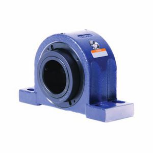 Pillow Block Spherical Roller Bearing Unit, 2-1/2 in Bore, 7.13 to 8.75 in Bolt Center-to-Center Length, 2-3/4 in Base to Bore Centerline, 10-1/4 in Overall Length, 4.3 in Overall Width, 5.8 in Overall Height, Four-Bolt Base Mounting, Cylindrical Bor
