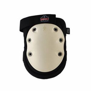Knee Pad, Non-Marring Cap, Series: 325HL, Universal, Rubber Cap, NBR Foam Pad, Hook and Loop Closure, Tan