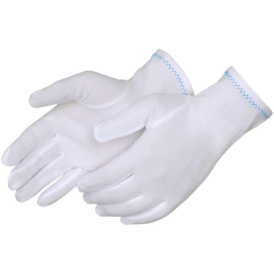 General Purpose Work Glove, Series: 4611, White, Hemmed Cuff