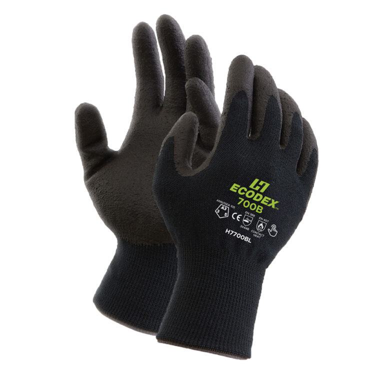 7700BXL, Grinding Glove, Highest Level, Series: H700B, XL Size, Polyester, Black, 480 °F Maximum, ANSI Heat Level: 2, Resists: Spark Heat