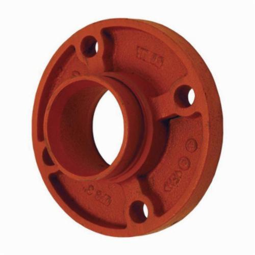 Flange Adapter, Series: FA Series, Adapter, 3 Inch Nominal, Grooved, 2-3/8 Inch Length, 300 psi, Ductile Iron, Painted, 70 °F