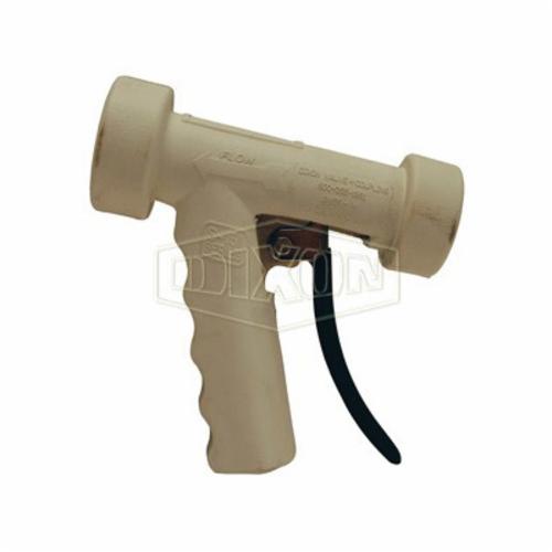 Hot Water Washdown Spray Nozzle, 1/2 Inch FNPT, 12.5 gpm, 150 psi, 150 °F, Aluminum, White, Domestic