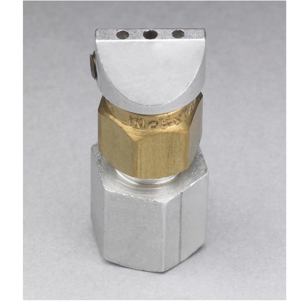 Spreader Tip, 2-Hole, For Use With: Hot Melt Adhesive Applicators