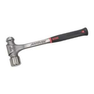 Ball Pein Hammer, 15-3/4 in Overall Length, 1.93 in Face Dia, 48 oz Head, Steel Head, 5.74 in Head Length, Steel Handle, Molded Textured Rubber Grip