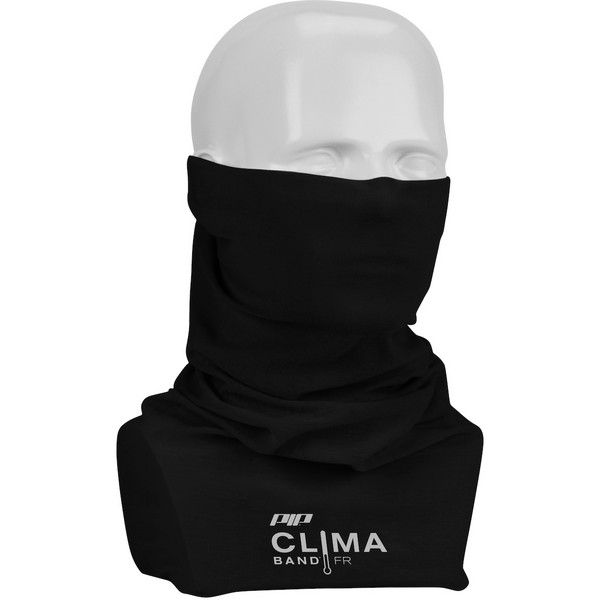 Neck Gaiter, Multi-Functional, Series: 395-250FR, Universal Size, Black, Meta-Aramid/Lenzing FR