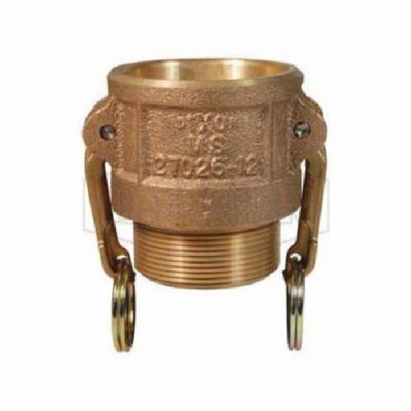 Cam and Groove Coupler, 1 In Size, Type D Female Coupler x Female NPT, Brass