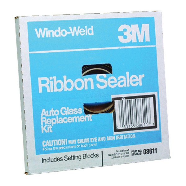 Round Ribbon Sealer Kit, Replacement, Black