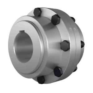 Gear Coupling, Heavy Duty Full Flex Medium Lubricated Rough Bore Standard Basic Design, Series: MT Style, 110 to 210 mm Bore Diameter, 405 mm Outside Diameter, 358 mm Overall Length, 175 mm Length Through Bore, 84600 to 167600 N-m, 2400 RPM Maximum, 8 Bolts, Carbon Steel