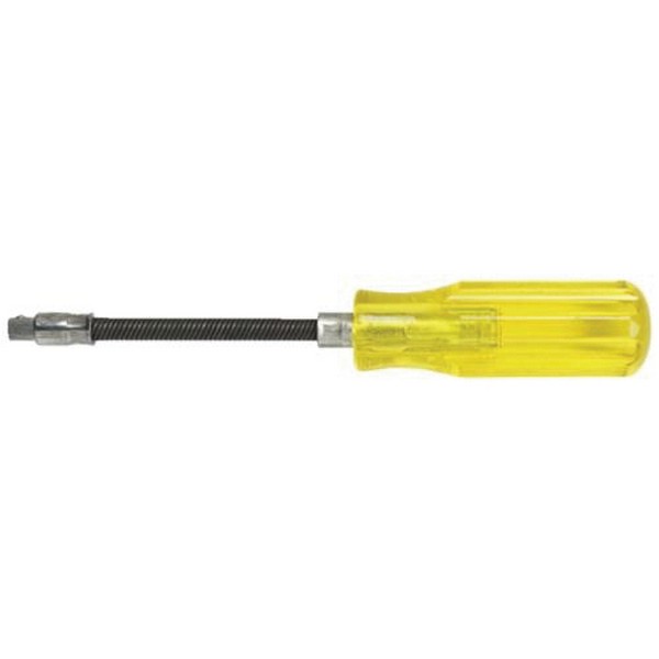 Socket Driver, Flexible, 1/4 in Drive, 1 Piece, 6-3/4 in Overall Length, For Use With: 1/4 in Drive Socket, Polished Chrome