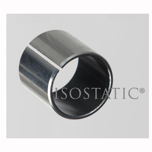 Sleeve Bearing, Round Bore, 160 mm Bore, 165 mm OD, 100 mm Width, -328 to 536 °F, 36250 psi Maximum, 1900 sfpm Maximum Velocity, 102000 psi/sq-ft/min Maximum PV, Steel-Backed PTFE Lined Bearing