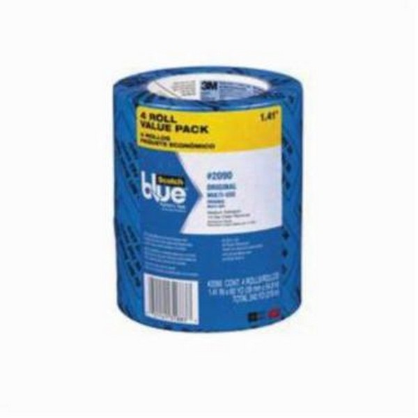 Masking Tape, Painter's, 60 Yard Length, 1.88 Inch Width, Blue, Removability: 14 days Clean Removal