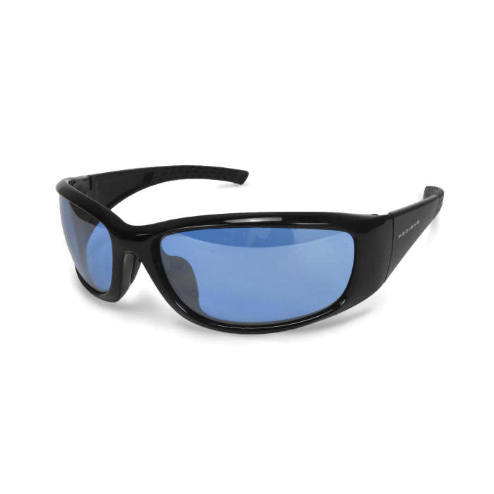 Glasses, Indoor Farming, Universal Size, Hard Lens Coating, HPS Grow Blue Mirror Lens, Full-Frame, Black Frame, Yes % UV Protection, Specifications Met: ANSI Z87.1
