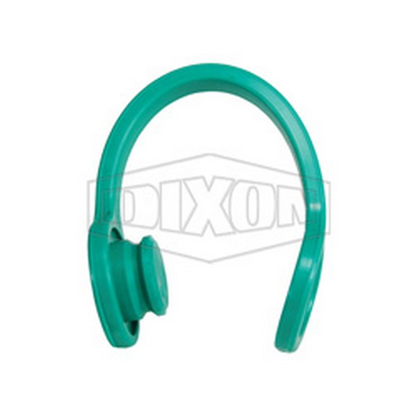Interchange Dust Plug, Series: DQC K, 1/2 Inch Nominal, Nitrile, Green