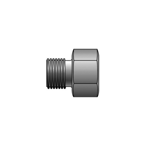 Adapter, British to SAE, Series: G62, 1/4-19 x 1/8-27 Nominal, Male BSP Parallel x Female NPTF