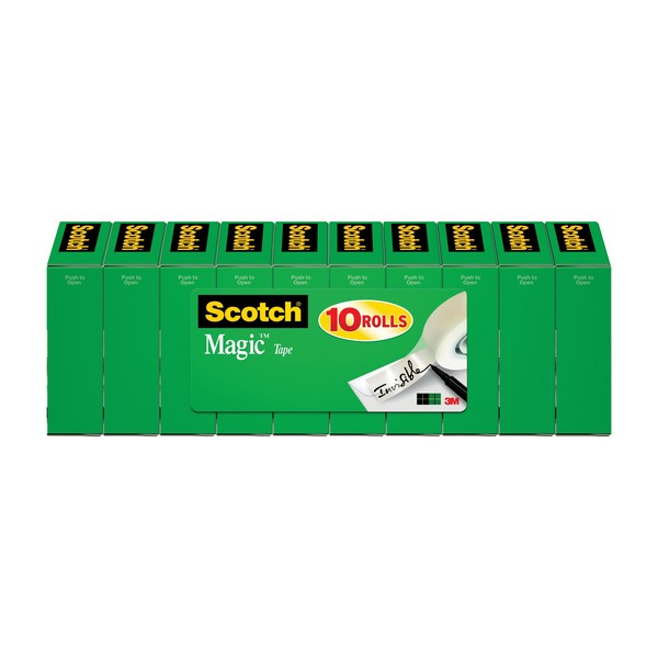Tape, 800 Inch Length, 3/4 Inch Width, 1 Inch Diameter Core, Plastic Backing