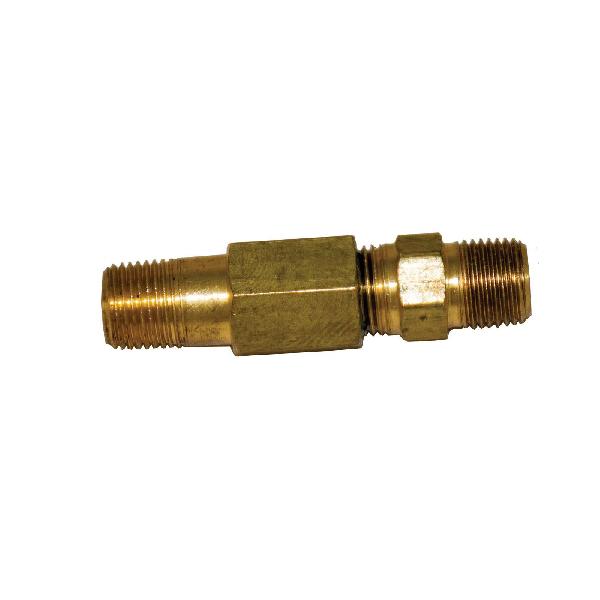 Restrictor Valve, 1/4 in Nominal, NPT End Style, 1-3/4 in H Dimensions