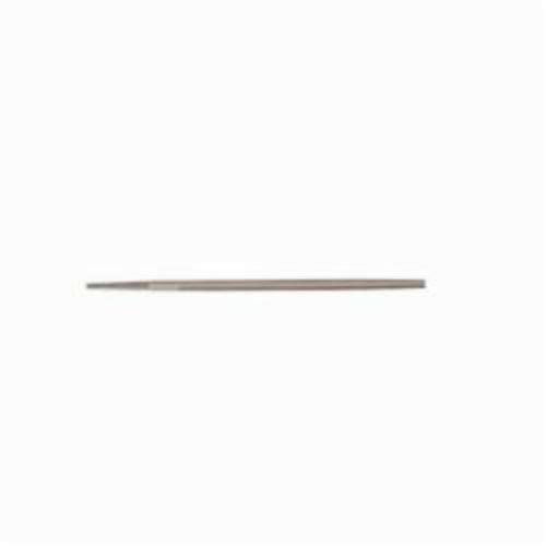 Hand File, Round, 10 in Length, Bastard/Single Cut, Coarseness of Cut: American Pattern, 1-7/32 in Width, 0.38 in Thickness