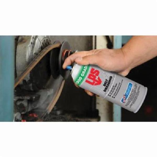 Lubricant, Aerosol Can Container, 16 oz Container, 10 oz Net Weight, Composition: Heptane, Petroleum Gases, Liquefied, Sweetened, Polybutene (Isobutylene/butene Copolymer), Liquid Form, Colorless/Clear, Odor/Scent: Hydrocarbon, 32 to 325 °F, 0.67 to 0.69 Specific Gravity, 12 °F Flash Point