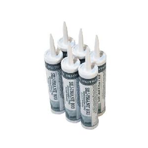 Adhesive and Sealant, Specifications: 10.3 oz Container, Adhesive Caulk, 3-1/2 in L x 6 in W x 12 in H Dimensions