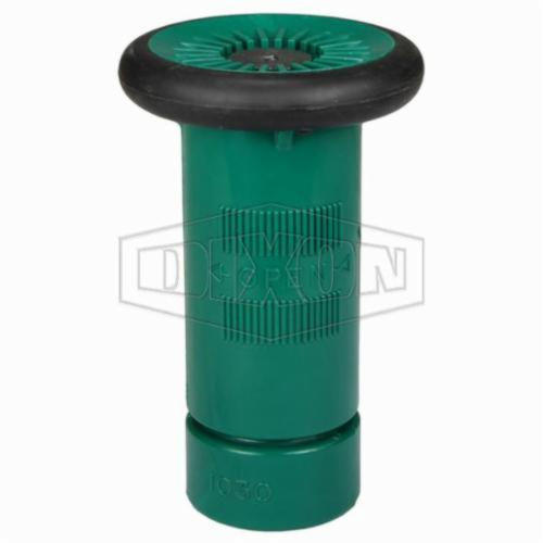 Constant Flow Nozzle, Fitting/Connector Type: Nozzle, 3/4 Inch Nominal, Garden Hose Thread, 100 psi, Plastic, Green, Domestic