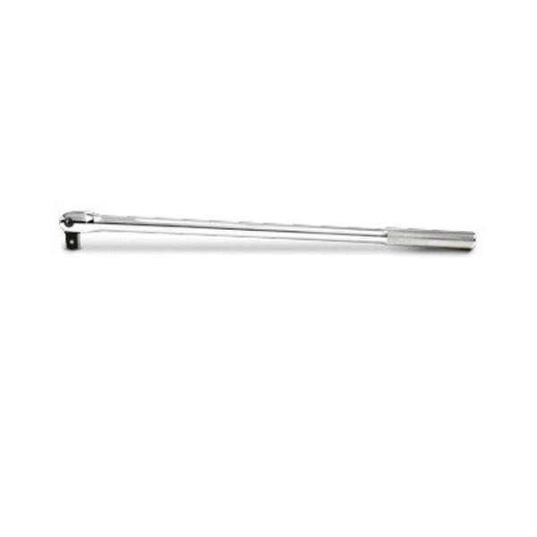 Socket Handle, 1/2 in Drive, 18-5/8 in Overall Length, Hinged Handle, Specifications Met: ASME B107.500, ANSI B107.10M/AS 4283, Federal GGG-W-641E, Heat Treated Alloy Steel, Polished Chrome/Full Polished