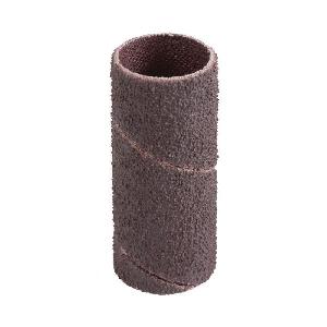 Abrasive Sanding Sleeve, Spiral Coated, Series: SS Series, 1/2 in Band Diameter, 4-1/2 in Band Length, 50 Grit, Grade Coarse, Aluminum Oxide Abrasive, Hard Cloth Backing