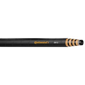 Hydraulic Hose, 3/4 Inch Inside Diameter, 4000 PSI Working Pressure, -40°F to 249.8°F, 1.20 Inch Outside Diameter, 100 Foot Overall Length, Black