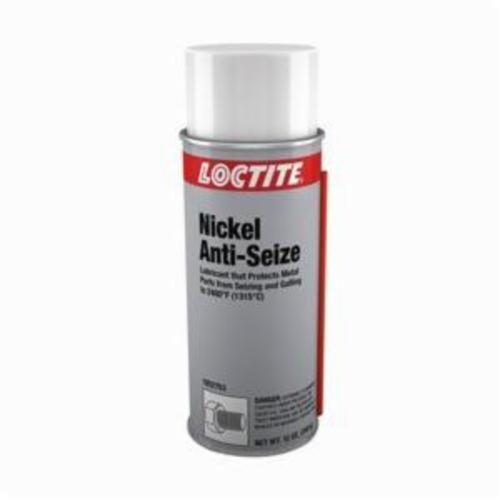 Anti-Seize Lubricant, Food Grade, Series: lb 8507™, Aerosol Can, 12 oz, Nickel Base, Composition: Aliphatic Hydrocarbons, Nickel, Graphite, Aluminum Not Powder, Dust or Fume, N-Heptane, Acetone, Flammable Propellant, Aerosol/Liquid/Paste, Silver, Ket