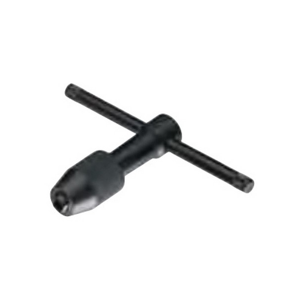 Tap Wrench, Series: 242, Tap Capacity: 7/32 to 1/2 in, 3-5/8 in Length, Steam Oxide, Plain T-Handle Handle, Ratcheting: Non-Ratcheting