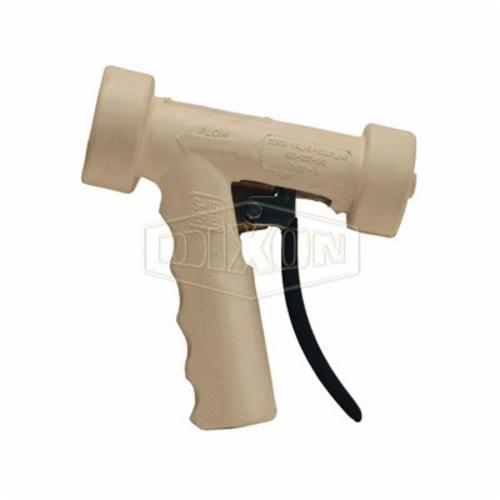 Hot Water Washdown Spray Nozzle, 1/2 Inch FNPT, 12.5 gpm, 150 psi, 150 °F, Brass, White, Domestic
