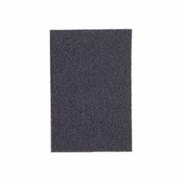 Hand Pad, Industrial Grade, 9 in Length, 6 in, 600 Grit, Ultra Fine Grade, Silicon Carbide Abrasive, Gray Pad Color, Applicable Materials: Stainless Steel