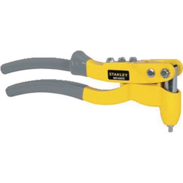 Heavy Duty Riveter, Manual, 3/32 in, 1/8 in, 5/32 in, 3/16 in Rivet Dia, 10-1/8 in Rivet Length, Die Cast Metal, Overmolded Cushion Grip
