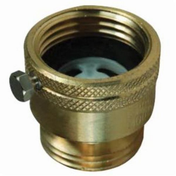 Backflow Preventer, 125 psi, 33 to 180 °F, Brass Body