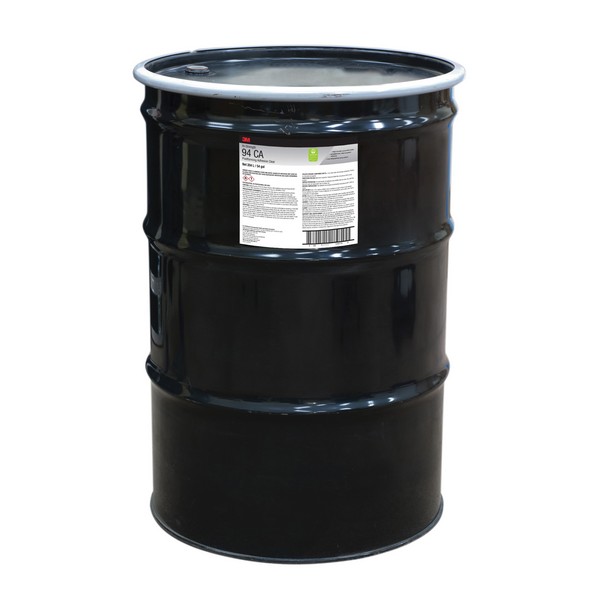 Spray Adhesive, Flammable High Strength, Drum Container, 54 gal Container, 54 gal Net Weight, 62 sq-ft Coverage, 1 min Drying, 1 to 15 min Setting, 15 min Curing, Clear