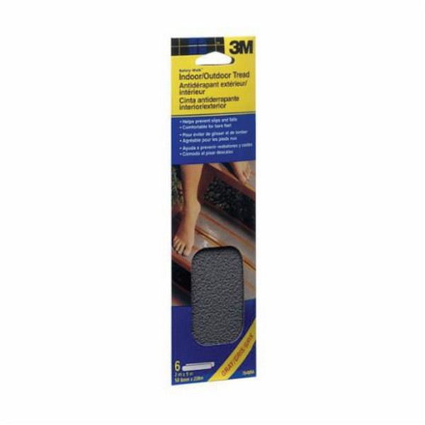 Slip-Resistant Tread Strip, Home and Recreation Medium Resilient, 9 Inch Length, 2 Inch Width, Wet Surface