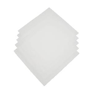 Cleanroom Wiper, Pre-Saturated, Universal Size, 125 GPM Capacity, 9 in Length, White, Polyester, Bag Package Type