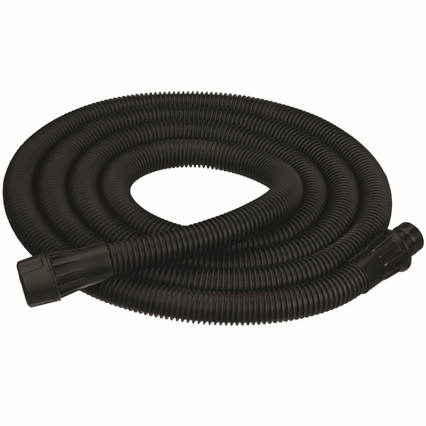 Anti-Static Hose, 1-Piece, 1-1/4 in Hose Dia, 15 ft Hose Length, For Use With: DWV012 Dust Extractor, Plastic, Black
