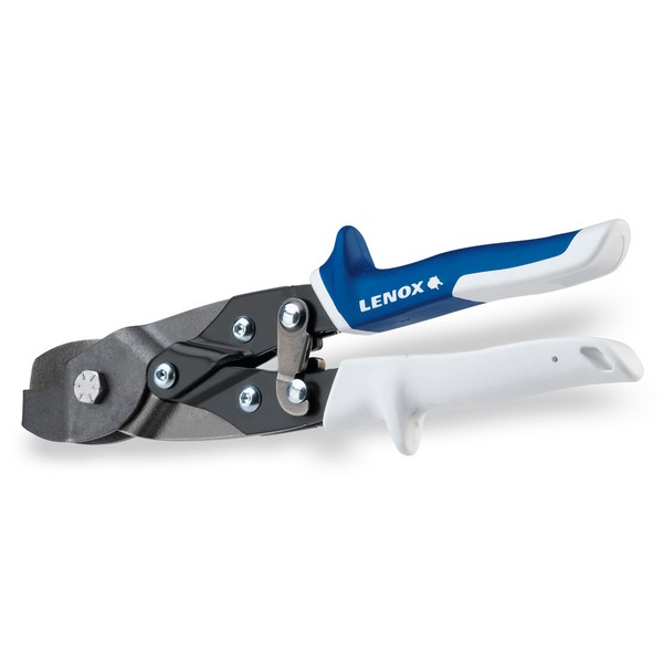Hand Notcher, Cutting Capacity: 18 ga, Overmolded Grip Handle