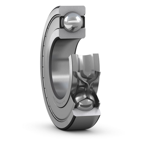Single-Row Deep Groove Balling Bearing, 60 mm Inside Diameter, 95 mm Outside Diameter, 18 mm Width, Seal On Both Sides, Steel