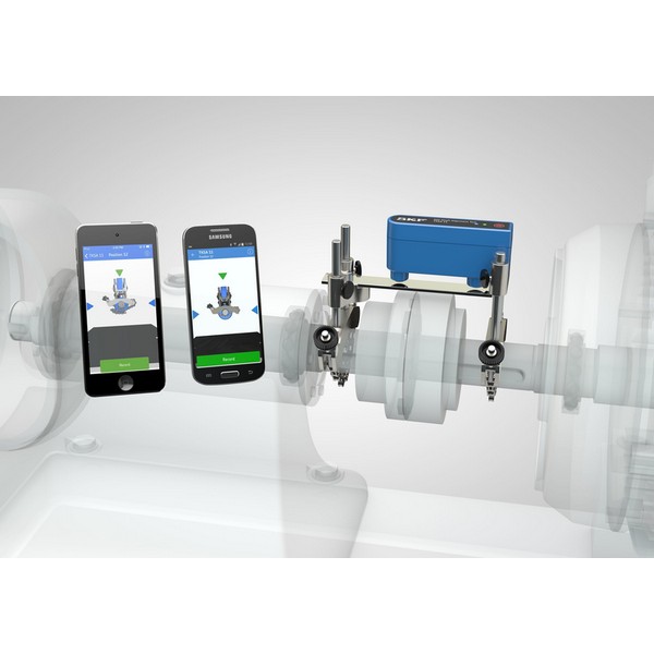 Shaft Alignment Tool, 3-Position Measurement, LiPo Battery, Plastic Housing