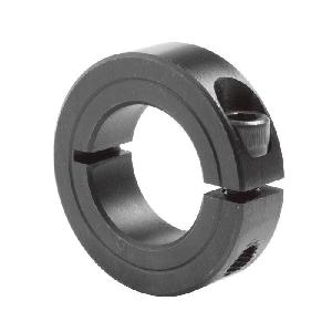 Clamping Collar, 1-7/8 Inch Inside Diameter, 2-7/8 Inch Outside Diameter, 11/16 Inch Width, One-Piece, Steel