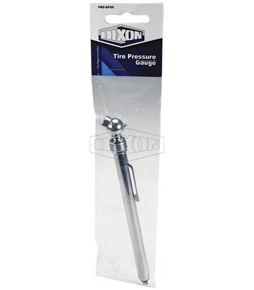 Tire Pressure Gauge, Professional, 5 to 45 psi Pressure, 1 psi Resolution, Chrome Plated Brass Body