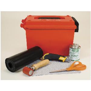 Repair Kit, For Use With: Repair Rigid-Lock Plus, Rigid-Lock QuickBerm®, With Inside Supports, Mini-Berm Flex Tray and Water-Filled Drain Cover, Fabric, PVC Coated