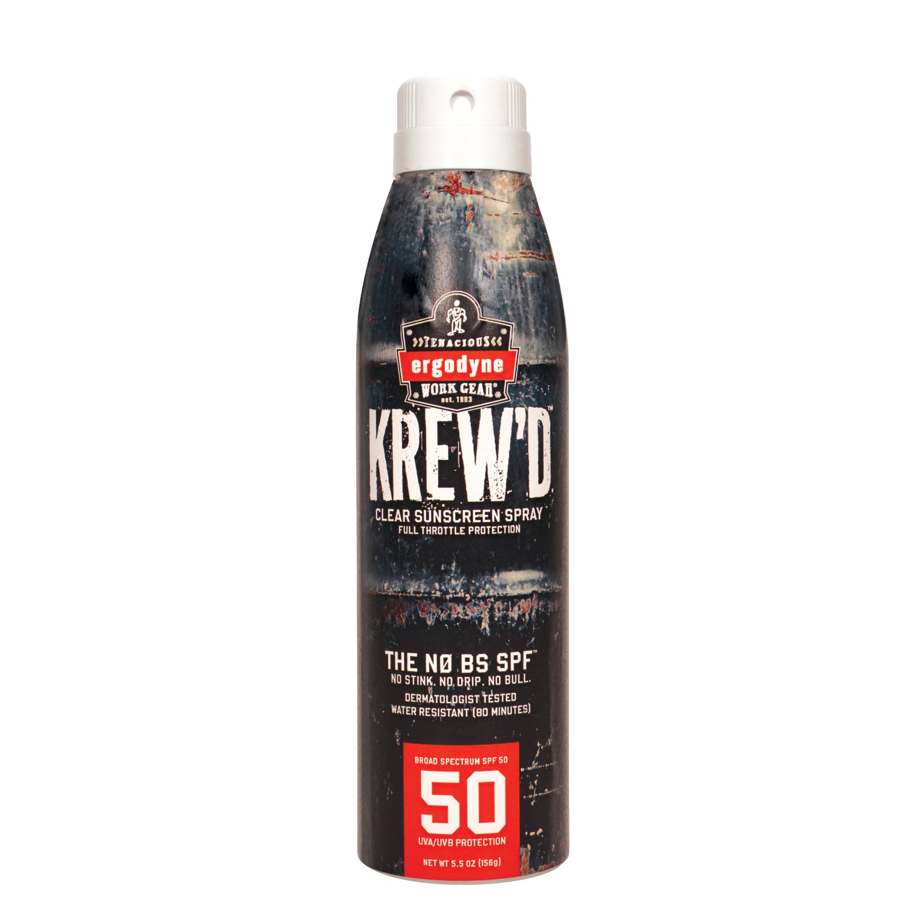 Sunscreen Spray, 5.5 oz Spray Can, SPF 50, UVB Protection, Water Resistant, Lightweight, Non-Greasy, Sweat Resistant
